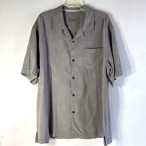 XL Tommy Bahama short sleeve shirt and gray.